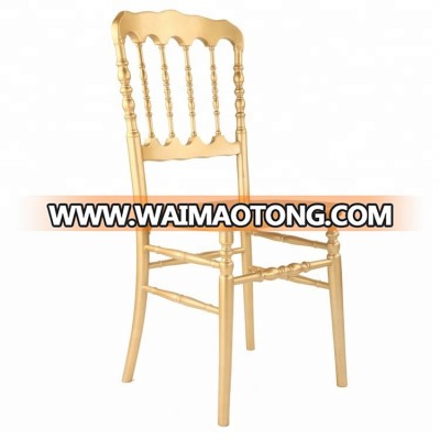 wedding wooden napoleon banquet chair